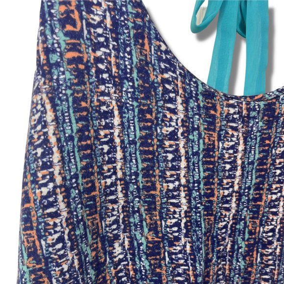 Love Culture | Multicolor Tie Back Tank Top | Size L - Picture 4 of 8